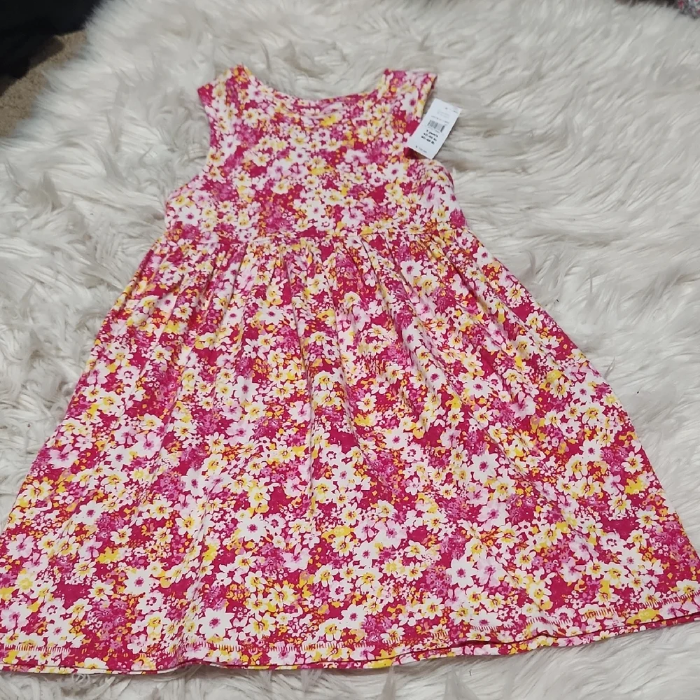 NWT Baby Gap Floral Dress- Size 5